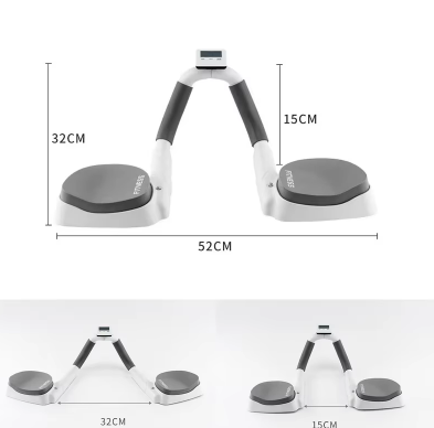 Planche abdos & pompes avec support tablette