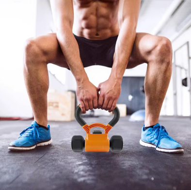 Poignée kettlebell réglable (poids non inclus)